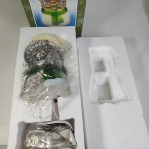 Snowman Head Glitter Lamp With‎ Original Box